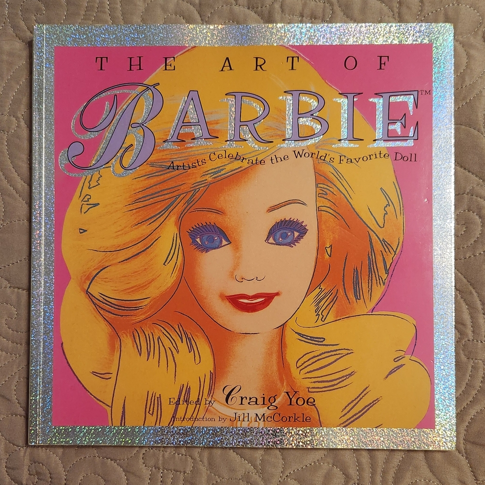 The Art of Barbie - Vintage Collectible Coffee Table Book - Like New